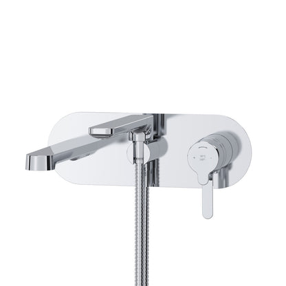 Riobel Nibi Wall Mount Thermostatic/Pressure Balance Tub Filler Trim - TNB21