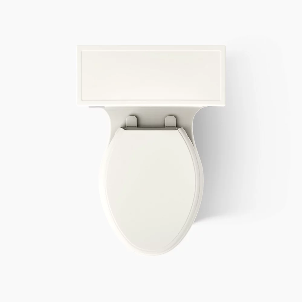 Kohler Memoirs Stately One-Piece Compact Elongated Toilet With Skirted Trapway, 1.28 GPF