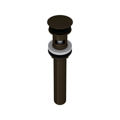 Rohl Lavatory Push Drain With Overflow With 6 Inch Tailpiece - 5447