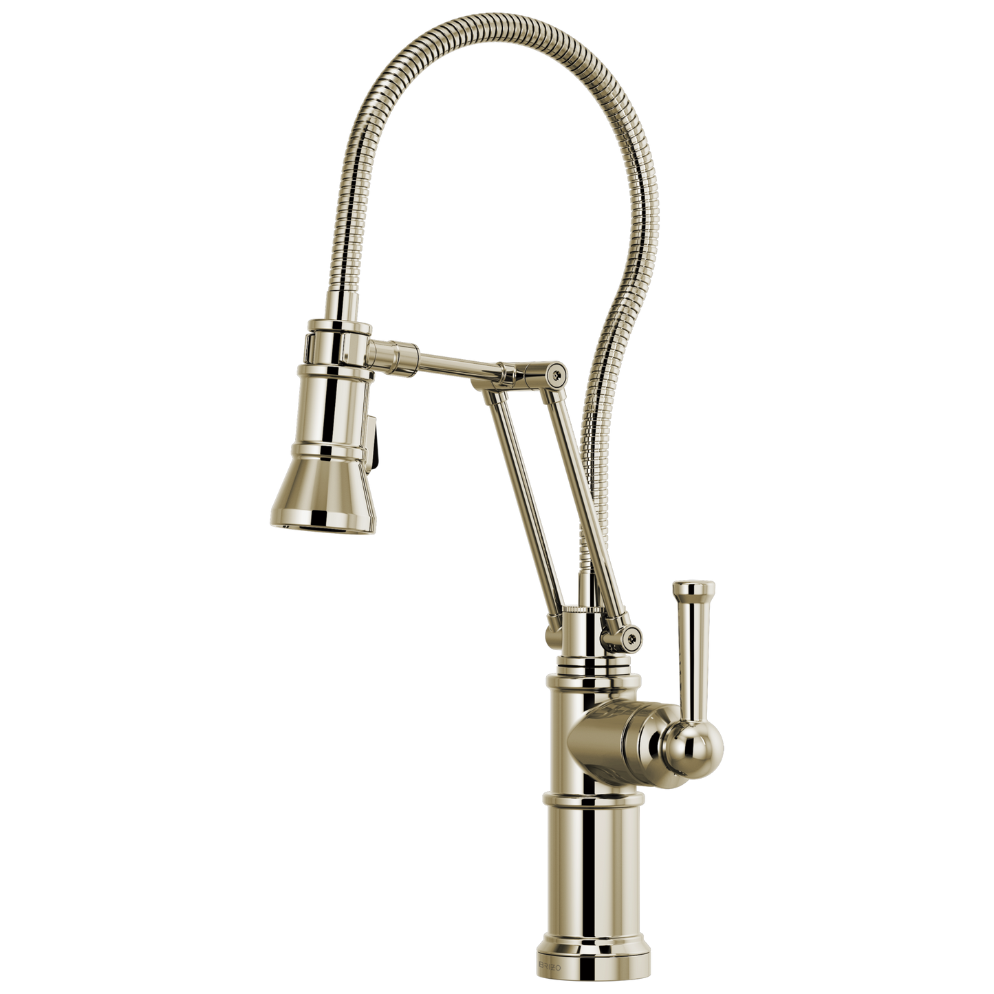 Brizo Artesso Single Handle Articulating Kitchen Faucet With Finished Hose