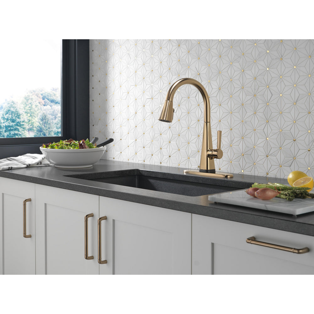 Delta Lenta Single-Handle Pull-Down Kitchen Faucet With Touch2O Technology