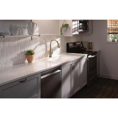 Delta Lenta Single-Handle Pull-Down Kitchen Faucet With Touch2O Technology