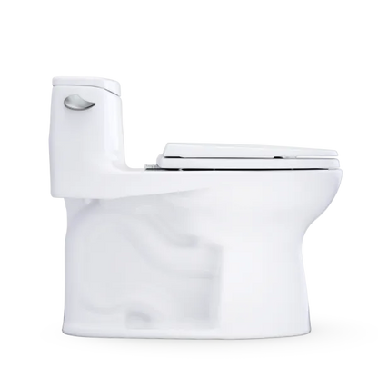 TOTO NEW Ultramax Low Profile One-Piece Toilet - 1.28 GPF Universal Height Washlet+ Connection Less Seat