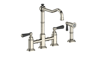 Vogt Carinthia Bridge Kitchen Faucet With Side Spray