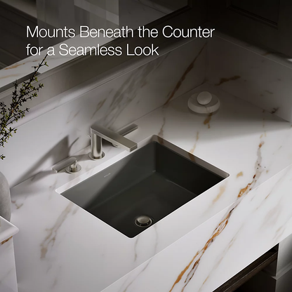 Kohler Verticyl 19-3/4" Rectangular Undermount Bathroom Sink - K-2882
