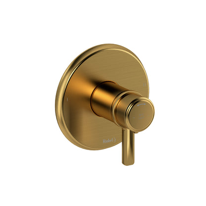Riobel Momenti 1/2" Therm & Pressure Balance Trim With 2 Functions (No Share) - TMMRD44J