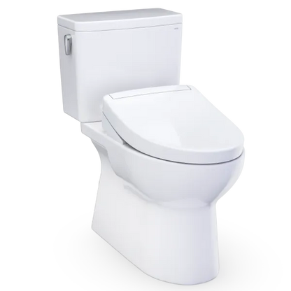 TOTO NEW Glaston Washlet+ S5 Two-Piece Toilet - 1.28 GPF Universal Height