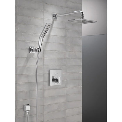 Delta SelectChoice Ara Angular Modern Push-Button Shower Trim - T37T267