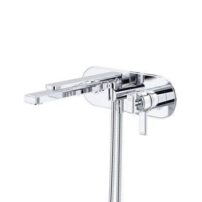 Riobel Manifesto Mitigeur thermostatique/équilibreur de pression pour bain, montage mural, garniture seulement - TMF21