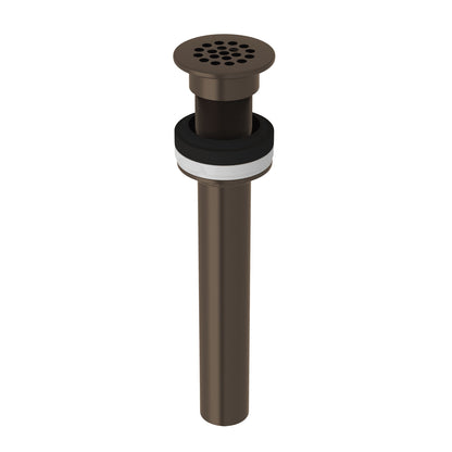 Rohl Lavatory Grid Drain Without Overflow With 10" Tailpiece - 6442