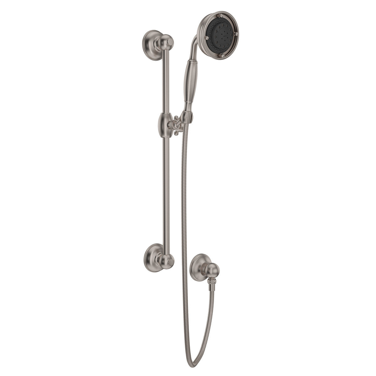 Rohl Handshower Set With 22" Slide Bar And 3-Function Handshower - 1311
