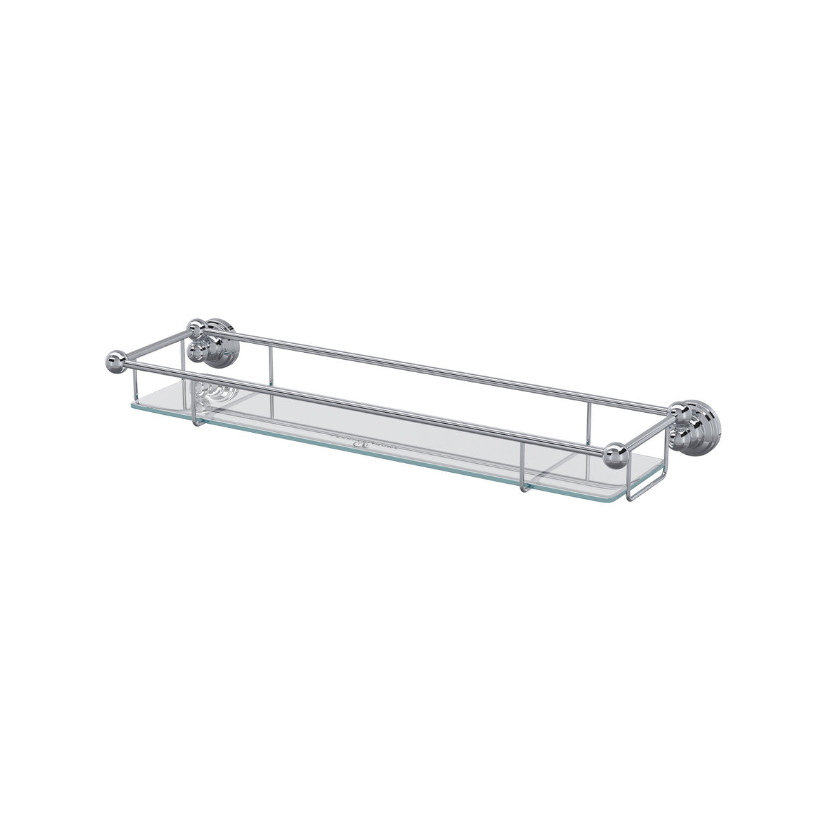 Perrin & Rowe Edwardian Wall Mount Tempered Glass Vanity Shelf