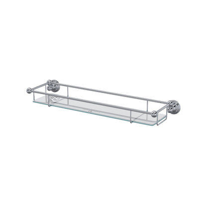 Perrin & Rowe Edwardian Wall Mount Tempered Glass Vanity Shelf