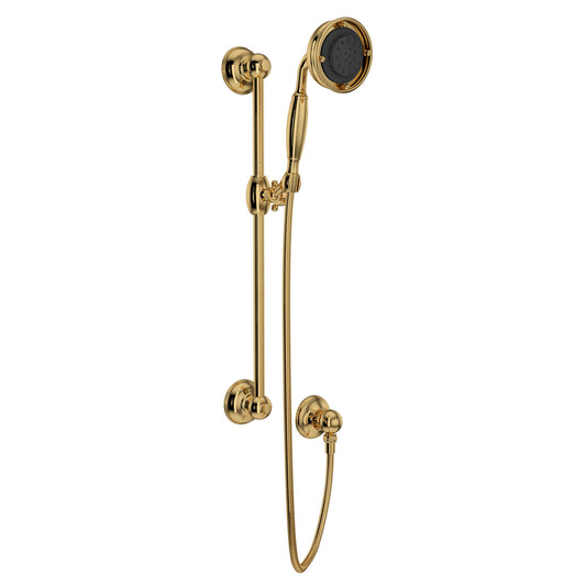 Rohl Handshower Set With 22" Slide Bar And 3-Function Handshower - 1311