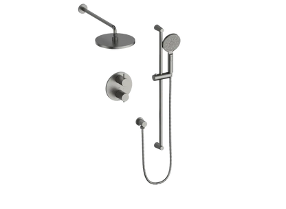 Vogt Wörgl 2-Way Thermostatic Shower System With Rough-In Valve - SET.OR.220.220