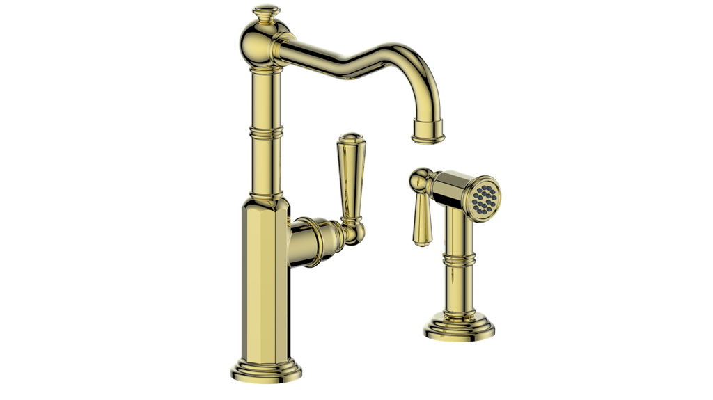 Vogt Carinthia 2-Hole Kitchen Faucet With Side Spray