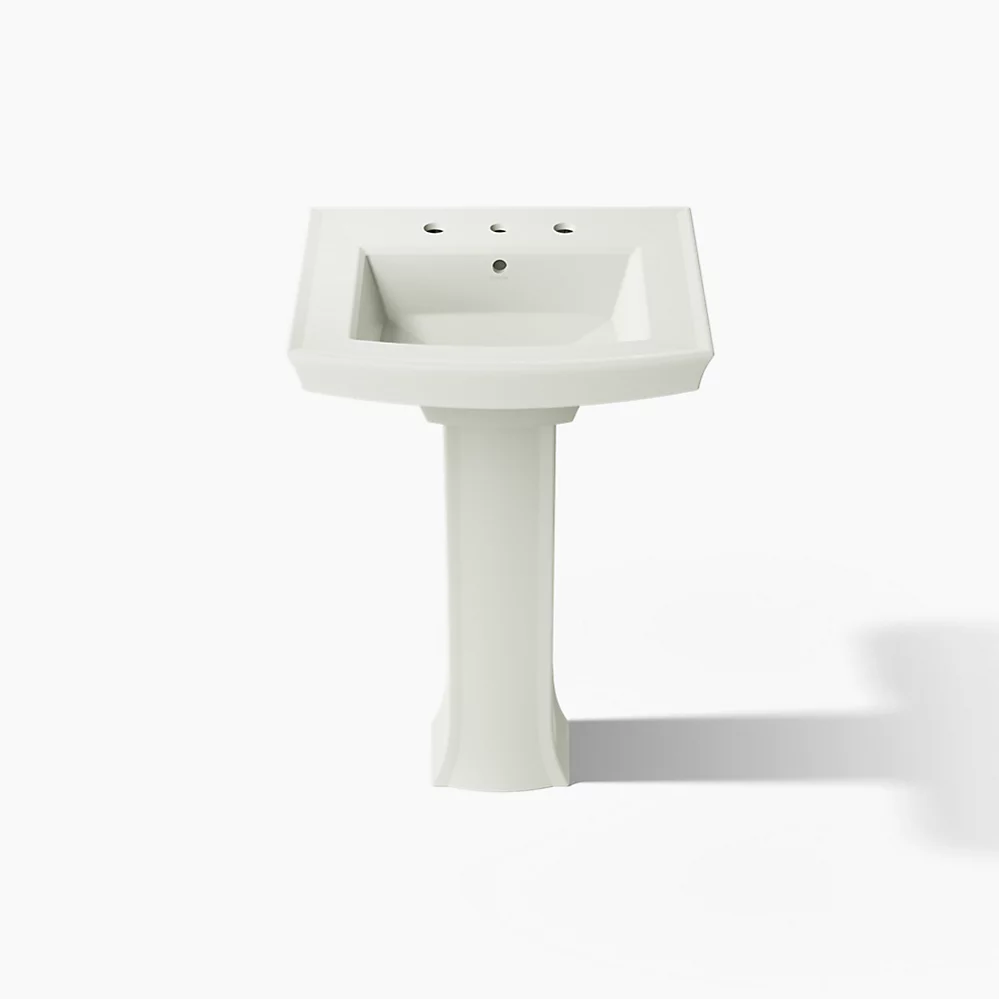 Kohler Archer 24" Rectangular Pedestal Bathroom Sink