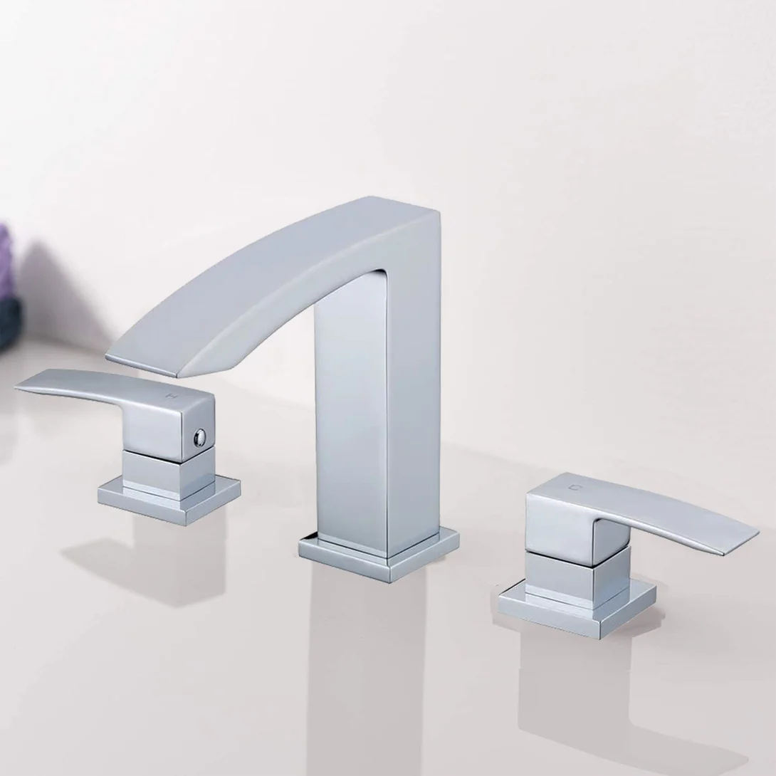 Kodaen Satro Three Holes Widespread Bathroom Faucet