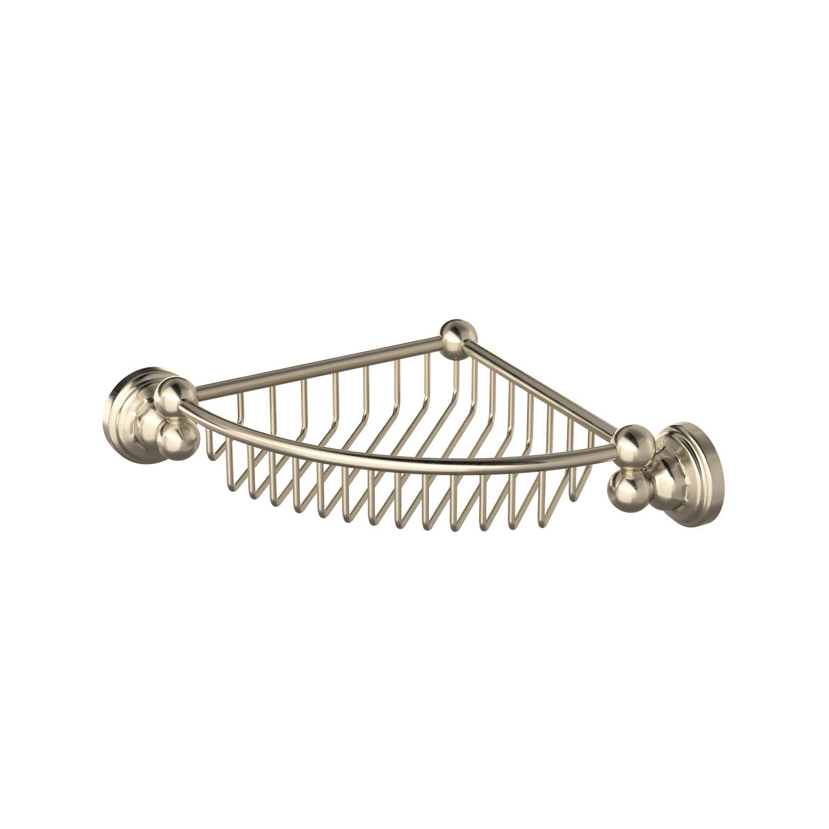 Perrin & Rowe Edwardian Wall Mount Corner Basket
