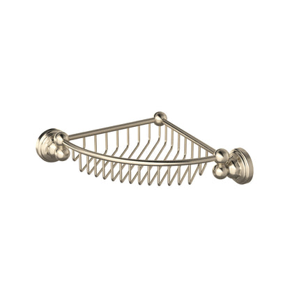 Perrin & Rowe Edwardian Wall Mount Corner Basket