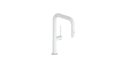 Vogt Dornbirn Pull Down 13" Bar/Prep Kitchen Faucet With U-Spout