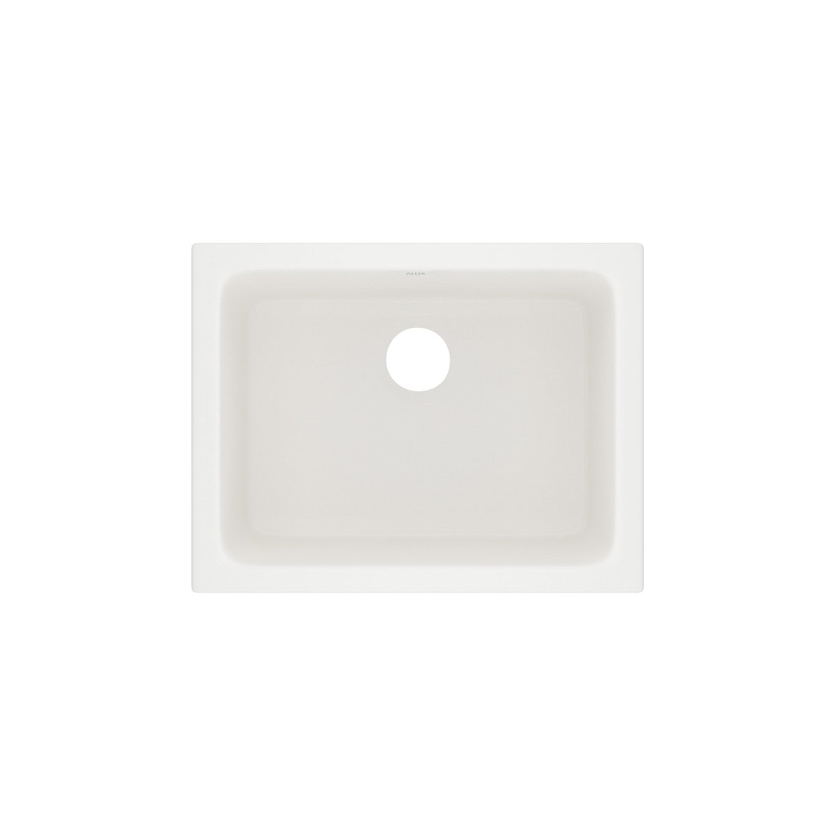 Rohl Allia 24" Fireclay Single Bowl Undermount Kitchen Or Laundry Sink - 6347