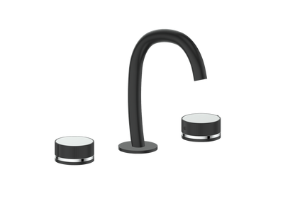 Vogt Mond 8" C.C. Lavatory Faucet With Pop-Up Drain - Moon Handle - BF.M1.1331