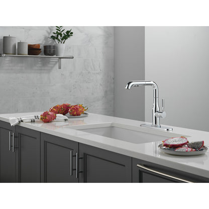 Delta Almari Single Handle Pull-Out Kitchen Faucet