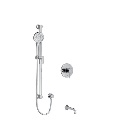 Riobel Edge Shower Kit 1244 Trim Only - TKIT1244EDTM