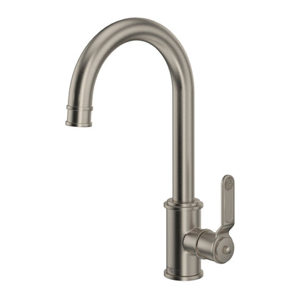 Perrin & Rowe Armstrong Bar/Food Prep Kitchen Faucet With C-Spout Single Spray 1.8 GPM