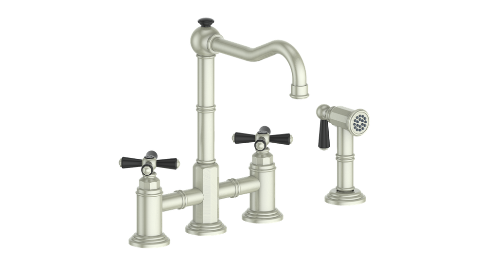 Vogt Carinthia Bridge Kitchen Faucet With Side Spray