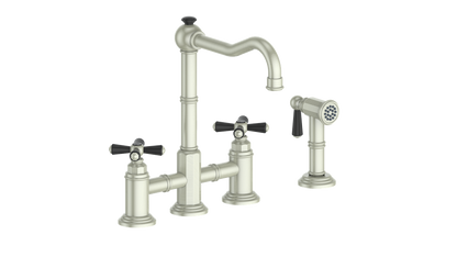 Vogt Carinthia Bridge Kitchen Faucet With Side Spray
