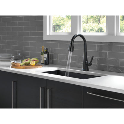 Delta Lenta Single-Handle Pull-Down Kitchen Faucet With Touch2O Technology