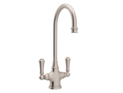 Perrin & Rowe Georgian Era Two Handle Bar/Food Prep Kitchen Faucet