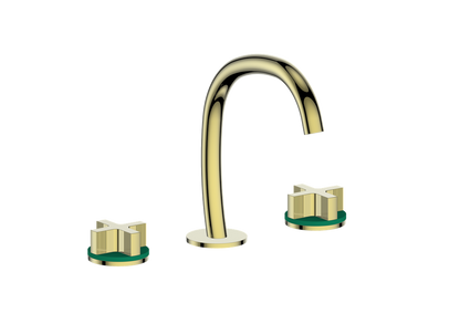Vogt Mond 8" C.C. Lavatory Faucet With Pop-Up Drain - Cross Handle - BF.M3.1331