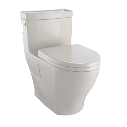 TOTO Aimes One-Piece Toilet 1.28 gpf Elongated, Universal Height Washlet+ Connection