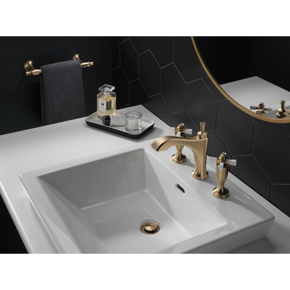 Delta Dorval Two Handle Widespread Bathroom Faucet - 3557