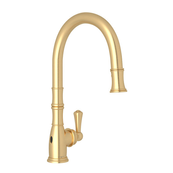 Perrin & Rowe Georgian Era Pull-Down Touchless Kitchen Faucet