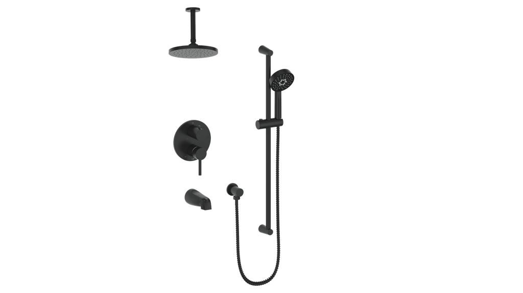 Vogt Wörgl 3-Way Pressure Balanced Shower System Trim Only - TM.OR.310.310.CC