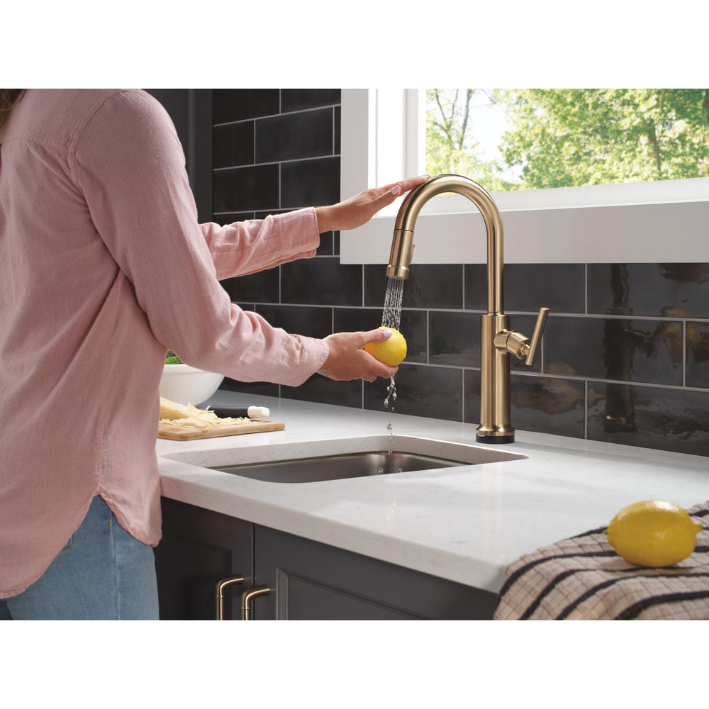 Delta Altado Touchless Pulldown Bar/Prep Faucet - 9986TL