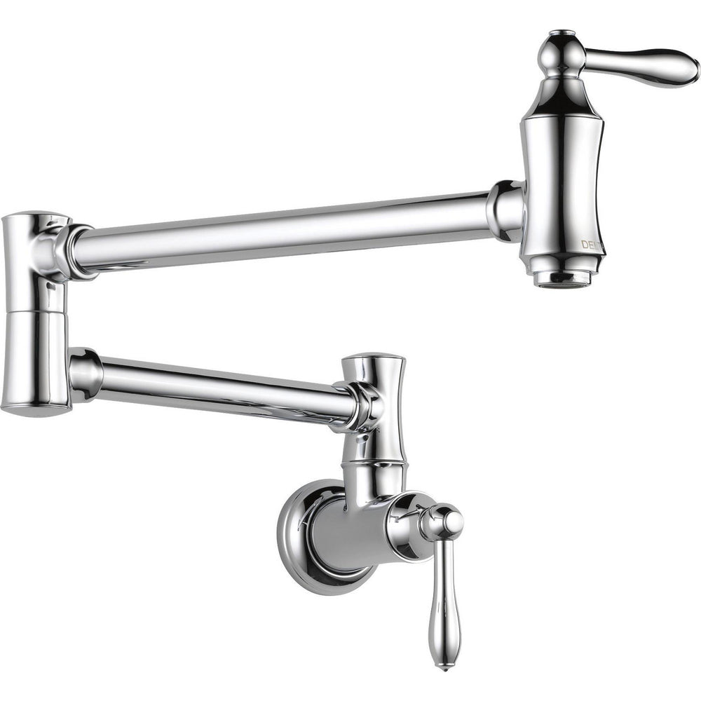 Delta Traditional Wall Mount Pot Filler - 1177LF