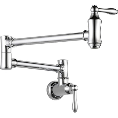 Delta Traditional Wall Mount Pot Filler - 1177LF
