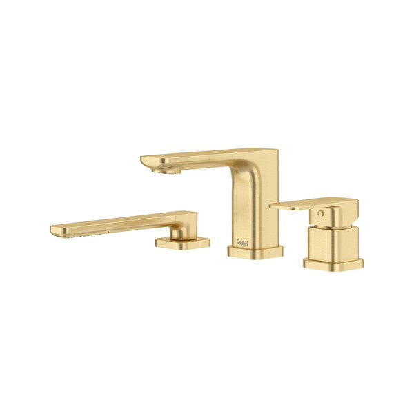 Riobel Equinox 3-Hole Deck Mount Tub Filler Trim - TEQ10