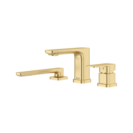 Riobel Equinox 3-Hole Deck Mount Tub Filler Trim - TEQ10