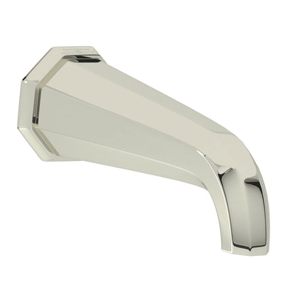 Perrin & Rowe Deco 7 Inch Wall Mount Bathtub Spout