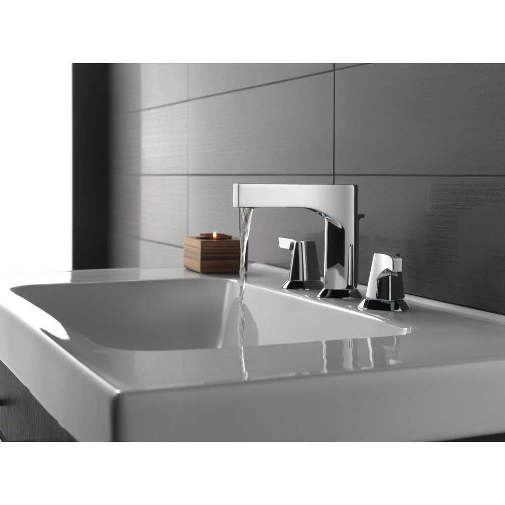 Delta Zura Two Handle Widespread Bathroom Faucet - 3574