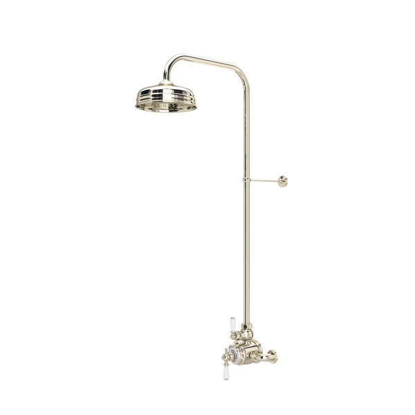 Perrin & Rowe Edwardian 3/4" Exposed Wall Mount Thermostatic Shower System, U.KIT2L