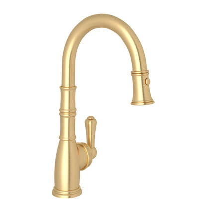 Perrin & Rowe Georgian Era Pull-Down Bar/Food Prep Kitchen Faucet