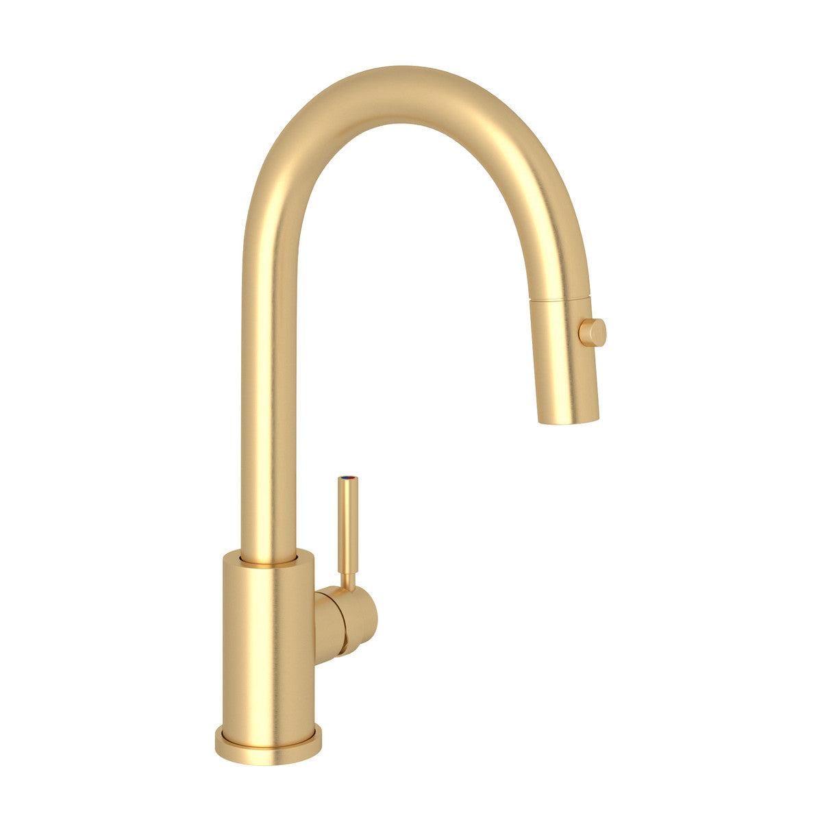 Perrin & Rowe Holborn Pulldown Bar And Food Prep Faucet With Metal Lever Handle