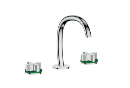 Vogt Mond 8" C.C. Lavatory Faucet With Pop-Up Drain - Cross Handle - BF.M3.1331